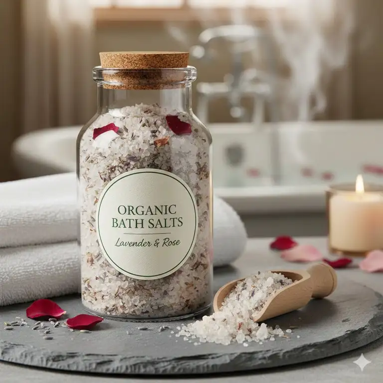 Organic Bath Salts: 7 Amazing Soaking Secrets for Your Best Bath Ever