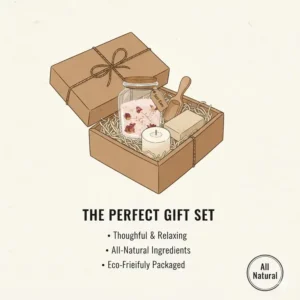 Creative gift box ideas featuring premium products for anyone planning to order bath salts as a present.