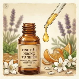 A close-up of a glass dropper, emphasizing that the journey of a fragrant essential oil begins with a single concentrated drop.