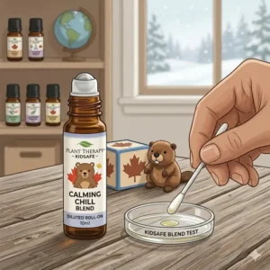 Plant Therapy KidSafe roll-ons and safety testing for families looking for the best essential oil companies canada.